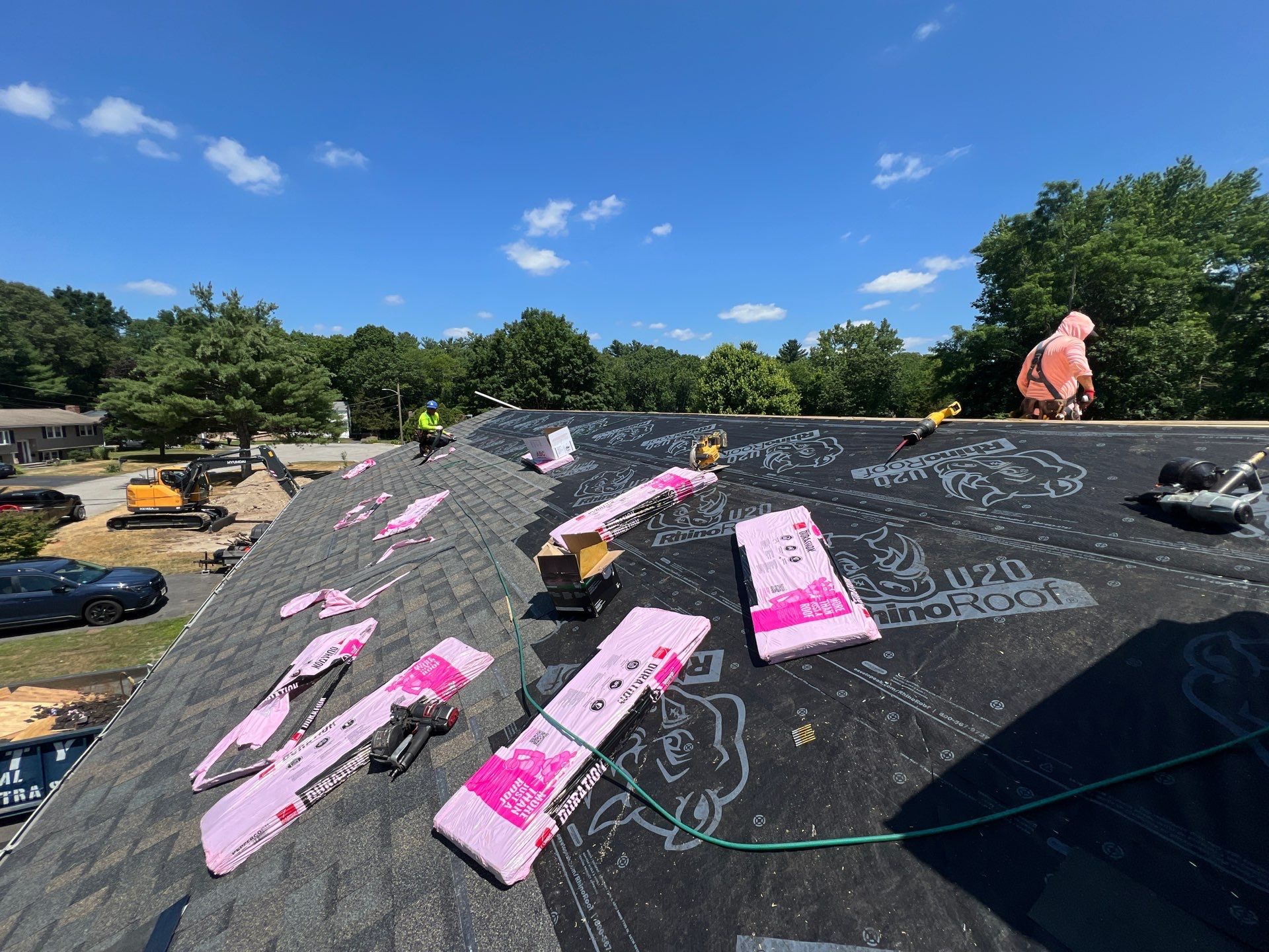 N.E. Building & Restoration Roof Installations
