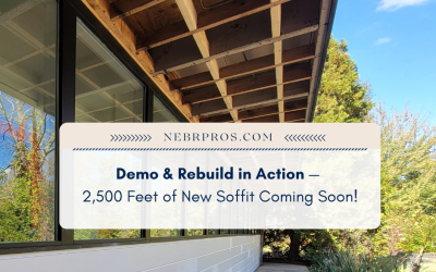Rebuilding from the Top Down: Inside Our 2,500+ Ft Soffit Replacement Project